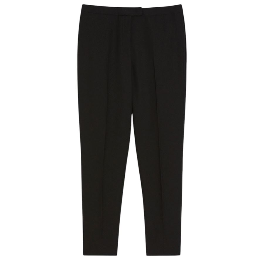 Monia Pantaloni slim in envers satin da donna Penny Black | 2511131112200007